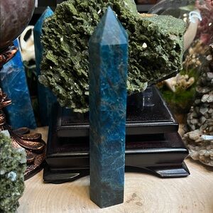 Blue Apatite Tower